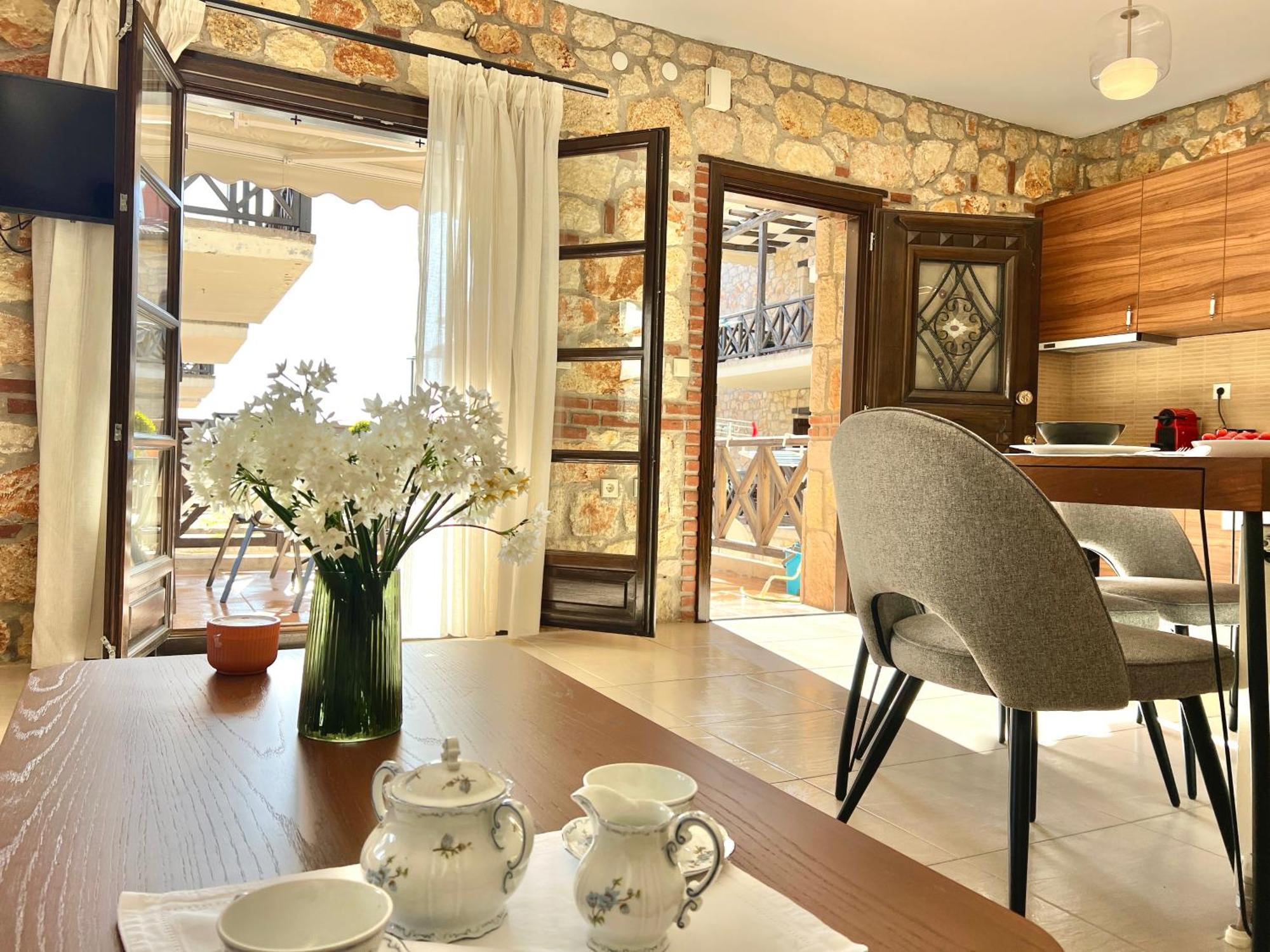 Boutique Stone House Konuk evi Psakoudia Dış mekan fotoğraf