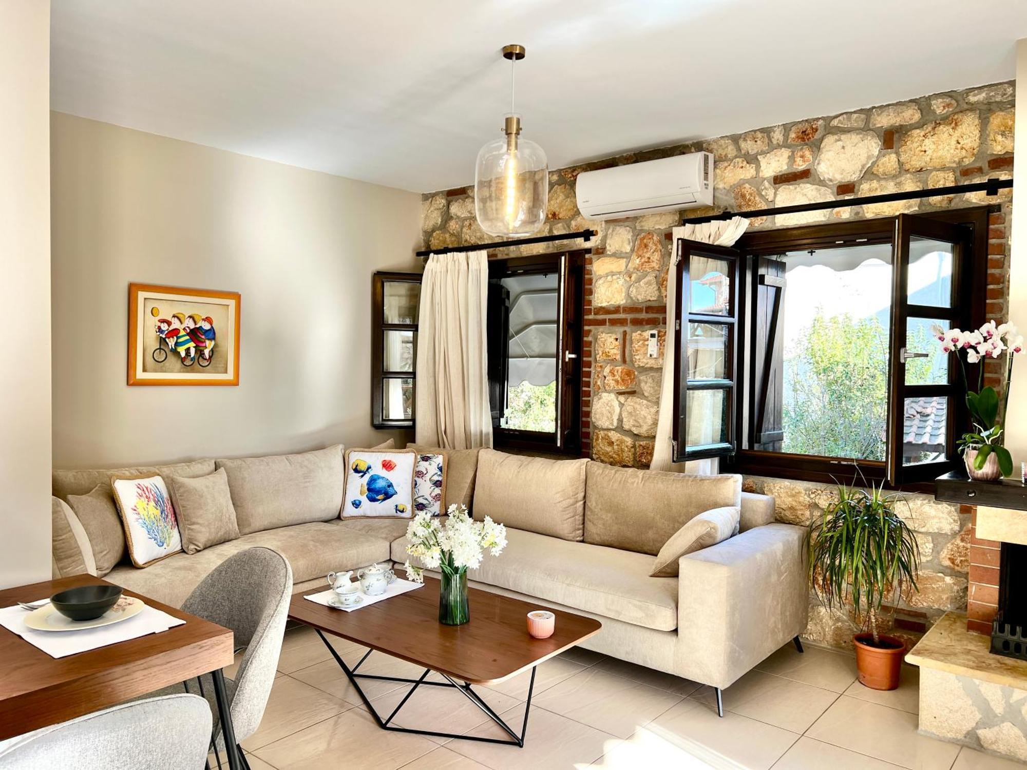 Boutique Stone House Konuk evi Psakoudia Dış mekan fotoğraf